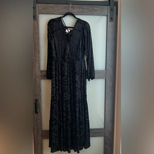 Black long dress!